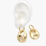 Arracadas Chunky Acero Inoxidable 250