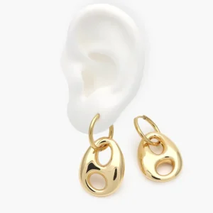 Arracadas Chunky Acero Inoxidable 250