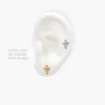 Broqueles Cruz Acero Inoxidable 67