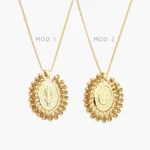 Collar San Benito Chapa de Oro 403