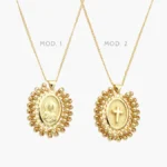 Collar Cristo Chapa de Oro 405