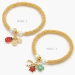 Pulso Elástico Naturaleza Chapa de Oro 686