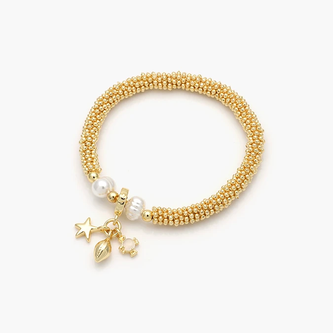 CTP0693 Pulso Elástico Playa Chapa de Oro 693 - Image 1