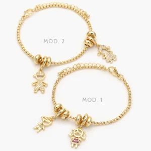 Pulso Niños Chapa de Oro 743