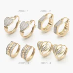 Arracadas Chapa de Oro Grupo 14