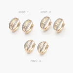 Aretes Chapa de Oro Grupo 56