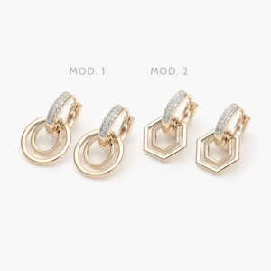 Hoops Zirconias Chapa de Oro Grupo 60