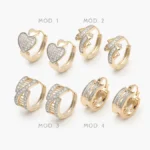 Arracadas Chapa de Oro Grupo 9