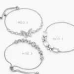 Pulso Ajustable Micropave Chapa de Rodio 865