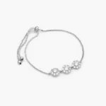 Pulso Ajustable Micropave Chapa de Rodio 869