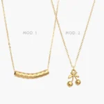 Collar Cereza Acero Inoxidable 0610