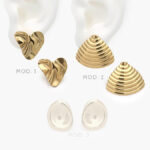 Aretes Lisos Acero Inoxidable 317