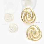 Aretes Largos Chunky Acero Inoxidable 342 - Modelo 1