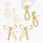 Aretes Largos Acero Inoxidable 347