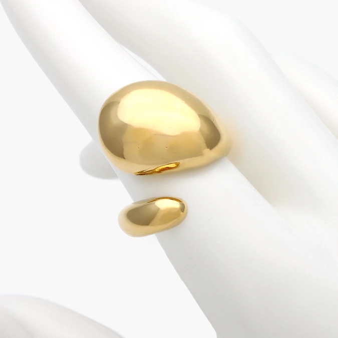 AB0638 Anillo Chunky Acero Inoxidable 638 - Image 1