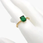 Anillo Zirconia Acero Inoxidable 639