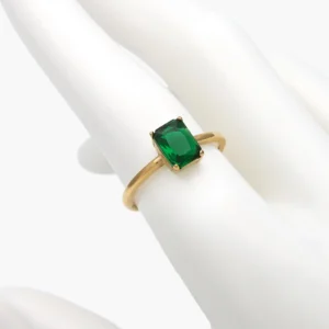 Anillo Zirconia Acero Inoxidable 639