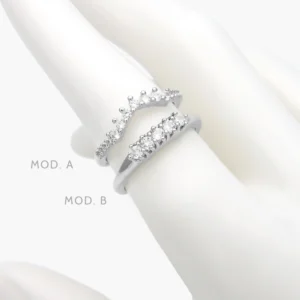 Anillo Zirconia Acero Inoxidable 651