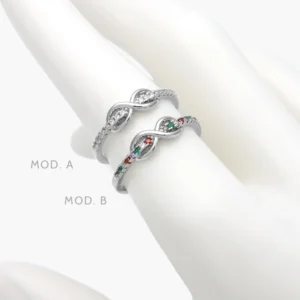 Anillo Infinito Acero Inoxidable 659