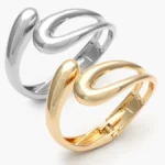 Brazalete Chunky Chapa de Oro 753