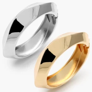Brazalete Chunky Chapa de Oro 755