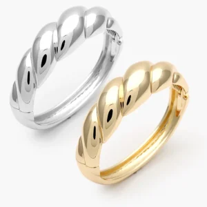 Brazalete Chunky Chapa de Oro 758