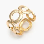 Brazalete Chunky Chapa de Oro 767