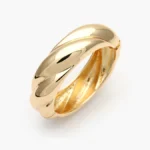 Brazalete Chunky Chapa de Oro 768