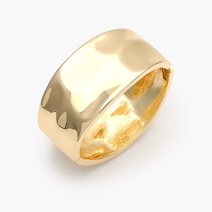 CTP0772 Brazalete Chunky Chapa de Oro 772 - Image 1