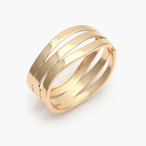 Brazalete Chunky Chapa de Oro 775