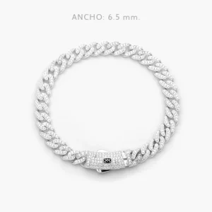 Pulso Plata .925 Monaco 6.5mm. 0088