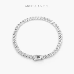 Pulso Plata .925 Monaco 4.5mm. 0092