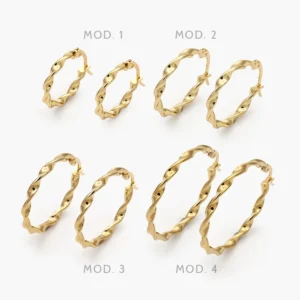 Aretes Acero Inoxidable 279