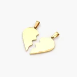Medallas Corazones para Grabar Acero Inoxidable 16