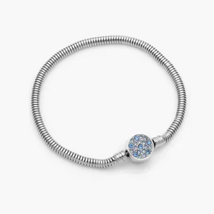 Pulso Armados Broche Zirconias Acero Inoxidable 136P