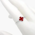 Anillo Plata .925 Flor Trébol 0229