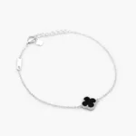 Pulso Plata .925 Flores Trébol 0096