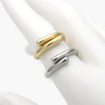 Anillo Ajustable Chapa de Oro 1358