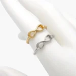 Anillo Ajustable Chapa de Oro Infinito 1371