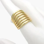 Anillo Chapa de Oro 1386