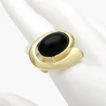 Anillo Ajustable Chapa de Oro Chunky 1405