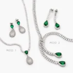 Set Fiesta Chapa de Oro Zirconias 0101