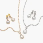 Set Fiesta Chapa de Oro Zirconias 0105