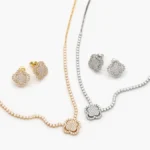 Set Fiesta Chapa de Oro Zirconias 0106