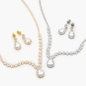 Set Fiesta Chapa de Oro Zirconias 0107