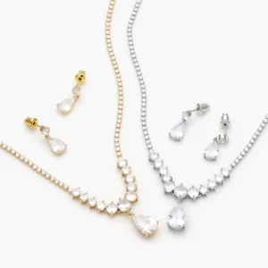Set Fiesta Chapa de Oro Zirconias 0175