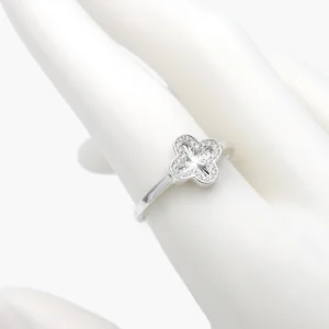 Anillo Plata .925 Flor Trébol 0232