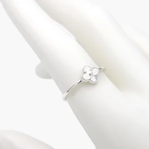 Anillo Plata .925 Flor Trébol 235