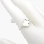 Anillo Plata .925 Flor Trébol 238