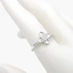 Anillo Plata .925 Flor Trébol 239